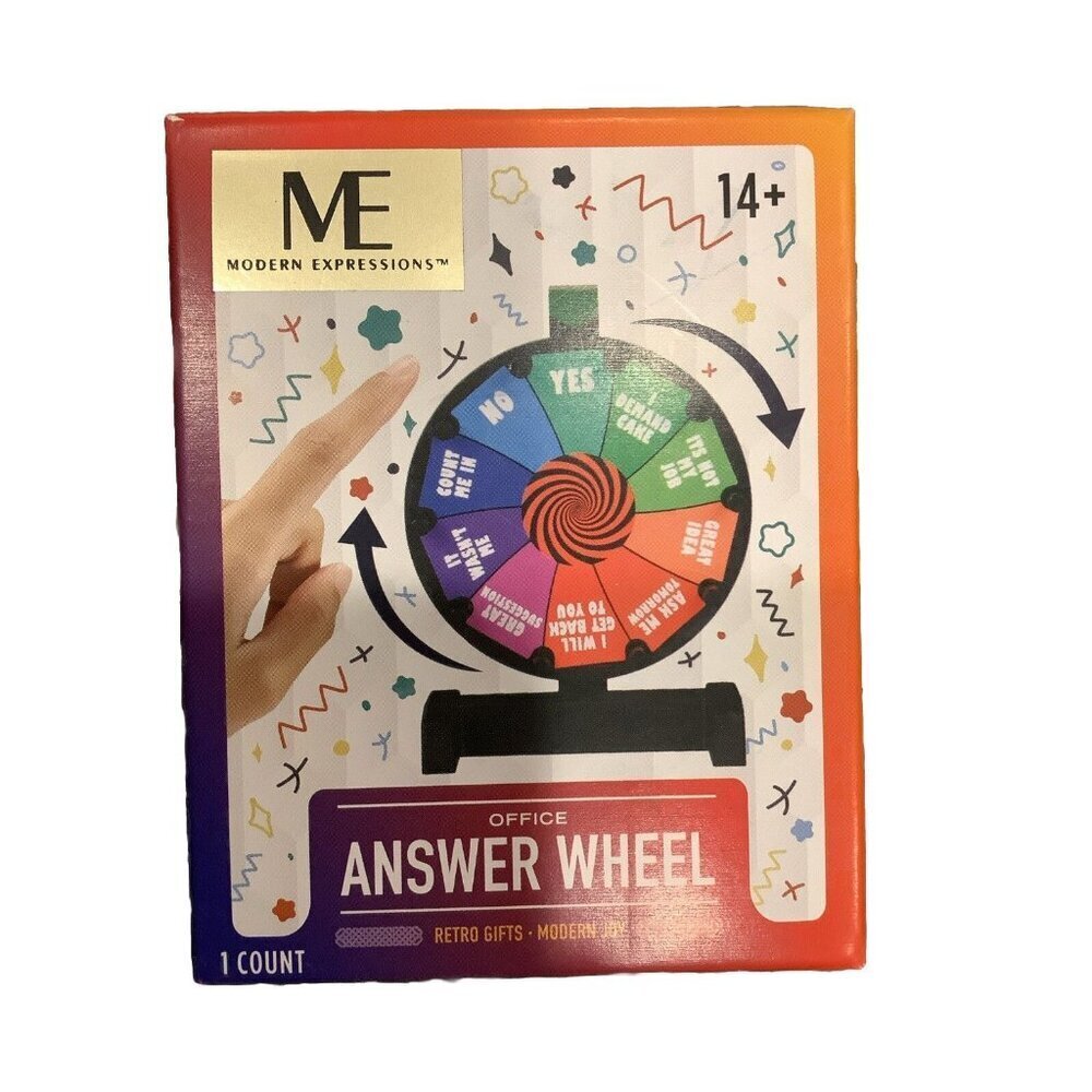 Modern Expression a Off ice Answer Wheel New In Box